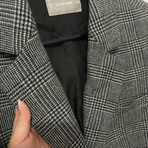 Everlane herringbone blazer